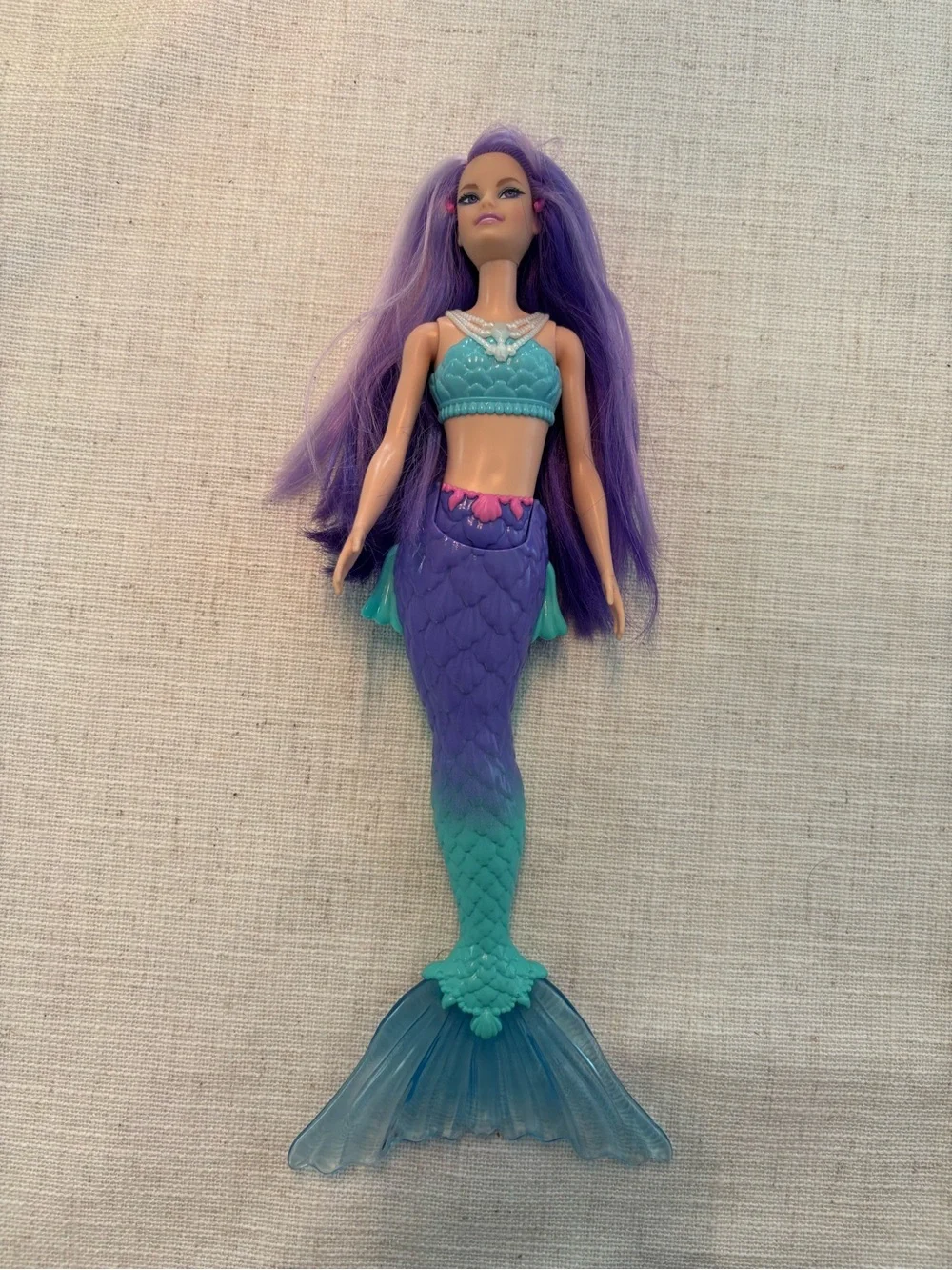 Barbie Dreamtopia Purple Hair Teal & Purple Ombre Mermaid Doll - Barbie
